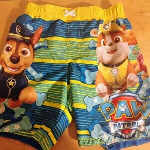PAW Patrol Boys Swim Trunks Size 5
